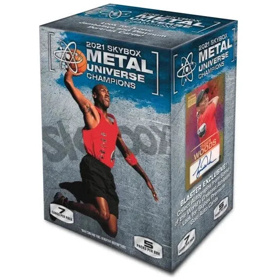 2021 Skybox Metal Universe Champions Blaster Box