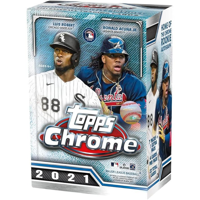 2021 Topps Chrome Baseball Blaster Box