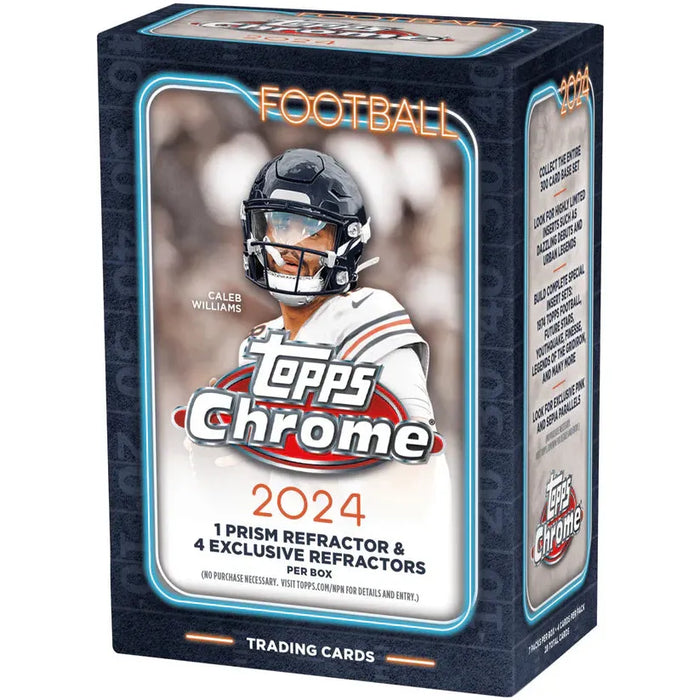 2024 Topps Chrome Football Blaster Box