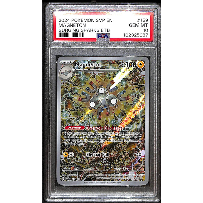 2024 Pokémon Scarlet & Violet English Surging Sparks Promo Magneton PSA 10