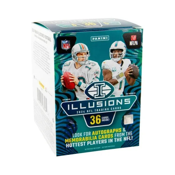 2024 Panini Illusions Football Trading Cards Blaster Box