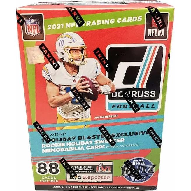 2021 Donruss Football Holiday Blaster Box