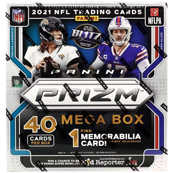 2021 Panini Prizm Football Mega Box