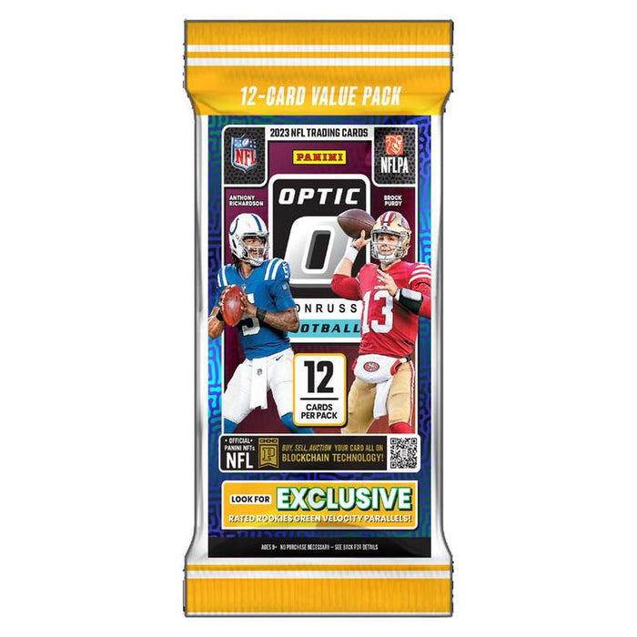 2023 Panini Donruss Optic Football Trading Cards Fat Pack