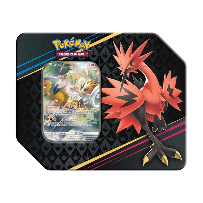 Pokémon Scarlet & Violet Crown Zenith Tin (Galarian Zapdos)