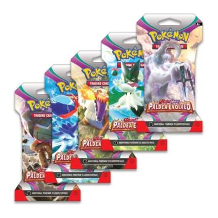 Pokémon  Paldea Evolved Sleeved Booster Packs