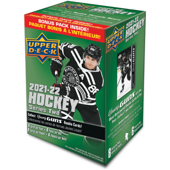 2021-22 Upper Deck Series 2 Hockey Blaster Box