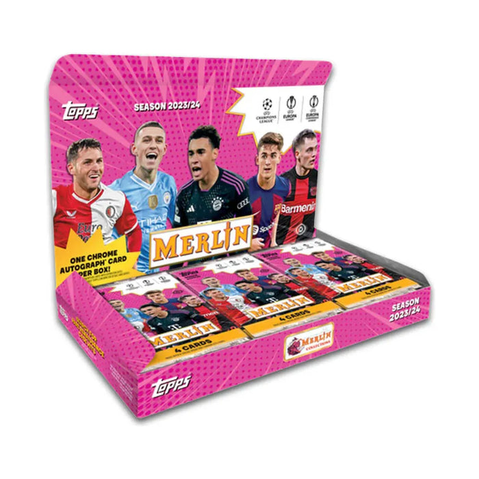 2023-24 Topps Merlin UEFA Club Competitions Hobby Box18