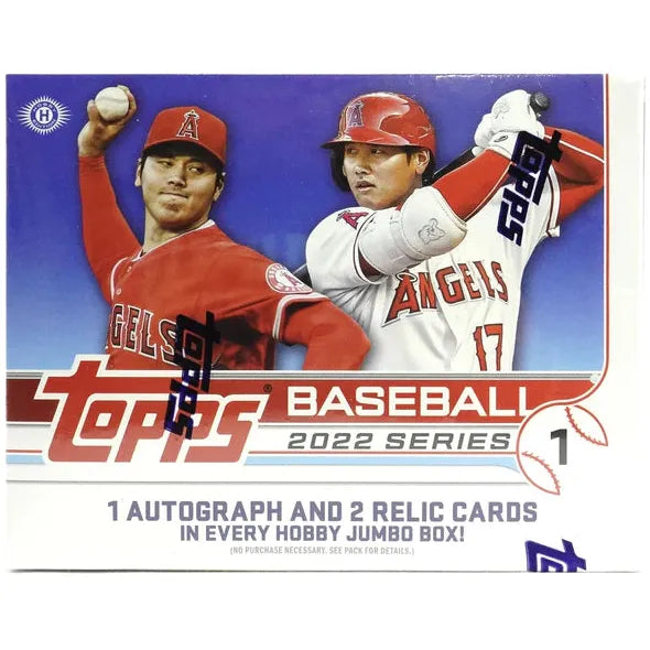 Topps 2022 Series 1 Baseball Jumbo Box