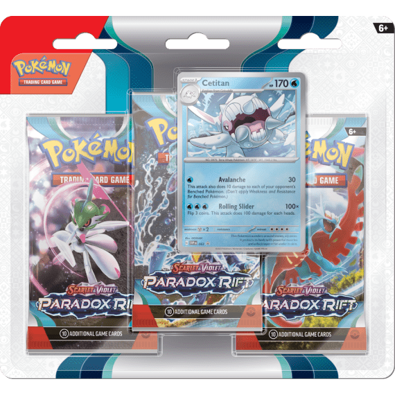 Pokémon Paradox Rift 3Pack Blister Pack (Art May Vary)