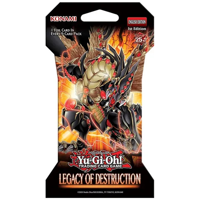 Yu-Gi-Oh Legacy Of Destruction Sleeved Blister 1st Edition