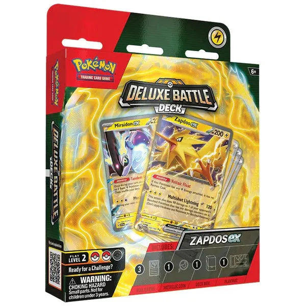 Pokemon Zapdos EX Deluxe Battle Deck