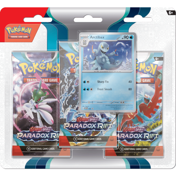 Pokémon Paradox Rift 3Pack Blister Pack (Art May Vary)