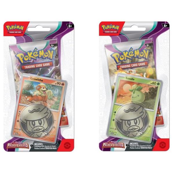 Pokémon Paldea Evolved Checklane Blister Pack