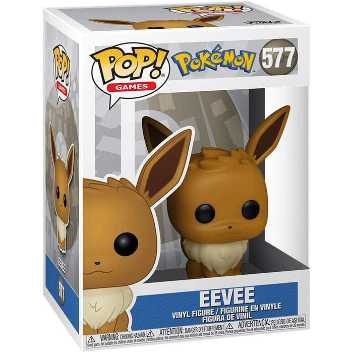 Funko  Pop! Games Pokemon Vinyl Figure Eevee #577